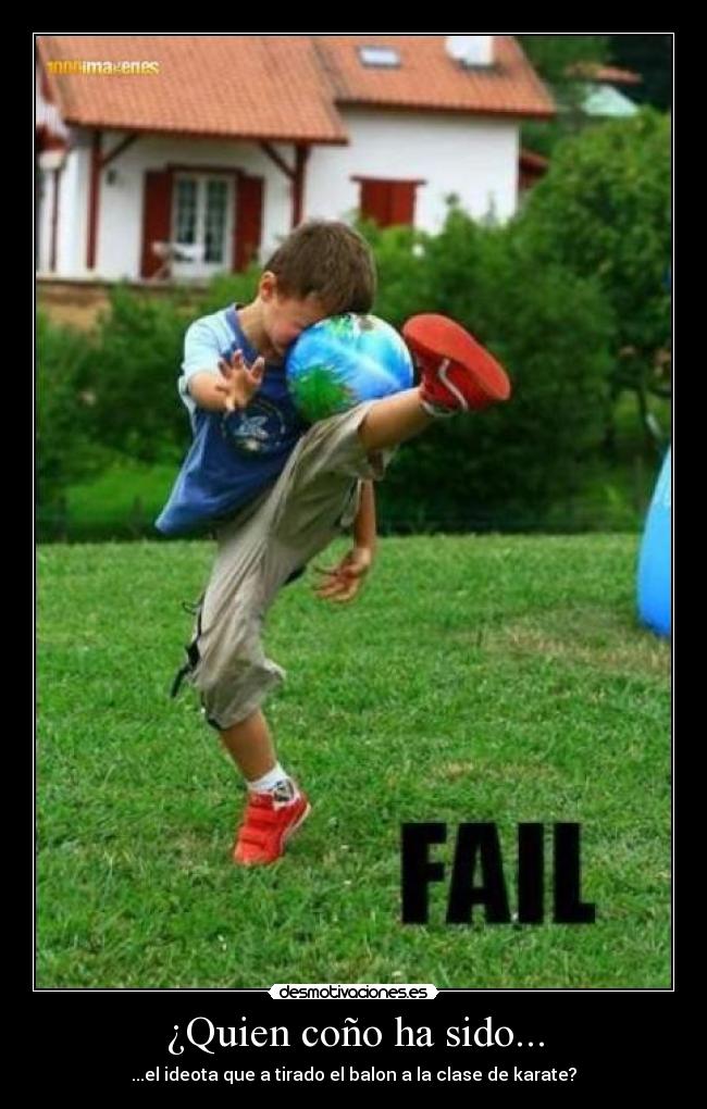 ¿Quien coño ha sido... - 