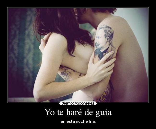 Yo te haré de guía -