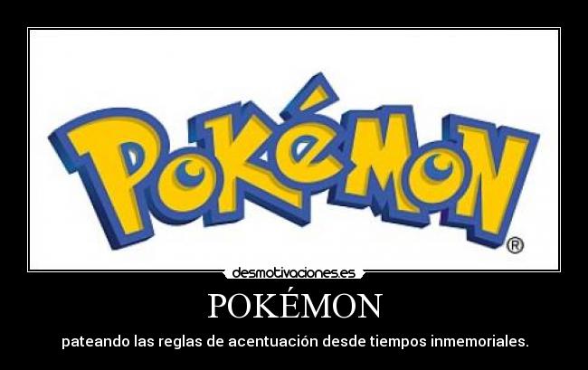 POKÉMON -