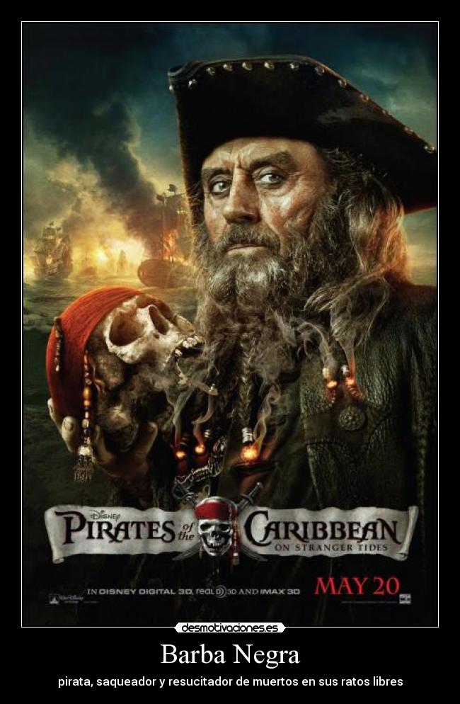 carteles barba negra llepale desmotivaciones