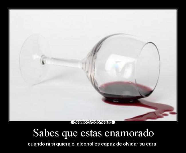 Sabes que estas enamorado -