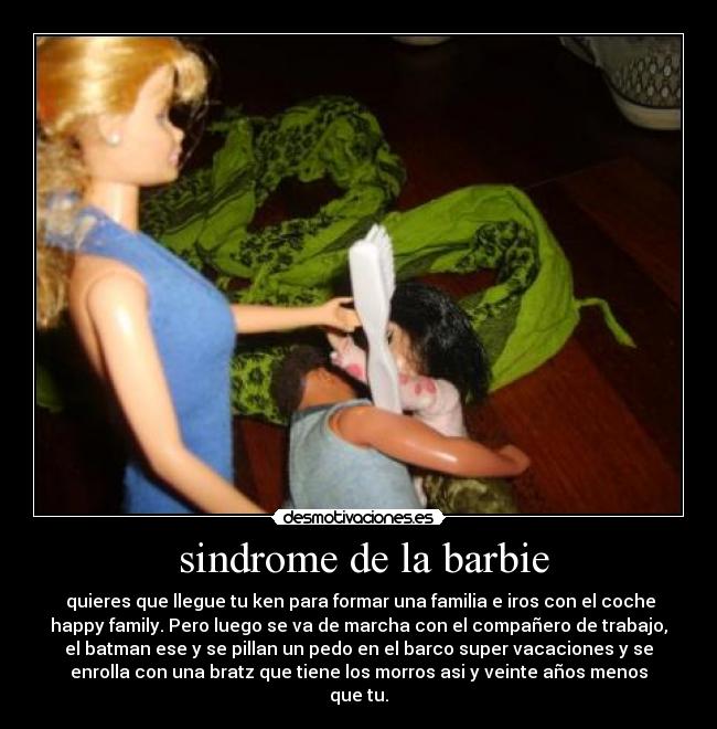 sindrome de la barbie -