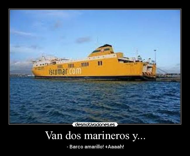Van dos marineros y... - 