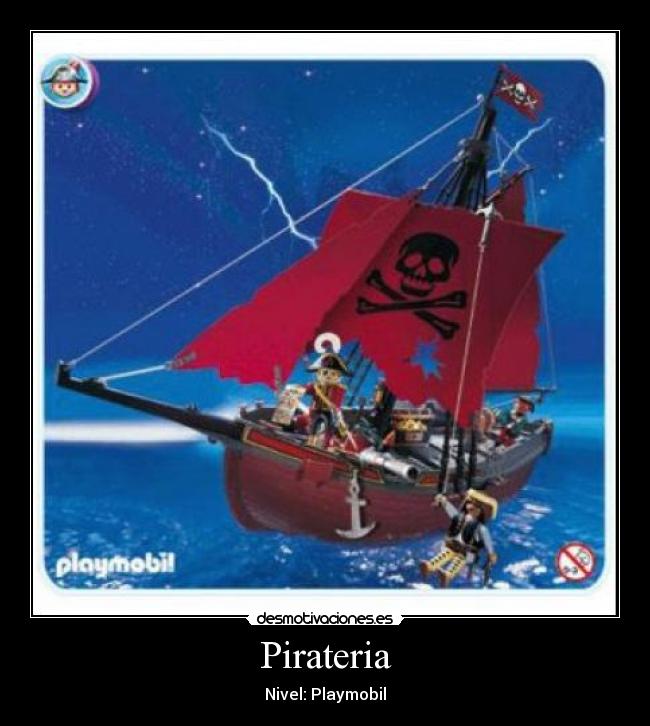 Pirateria - Nivel: Playmobil