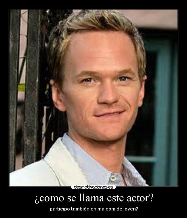 ¿como se llama este actor? - 