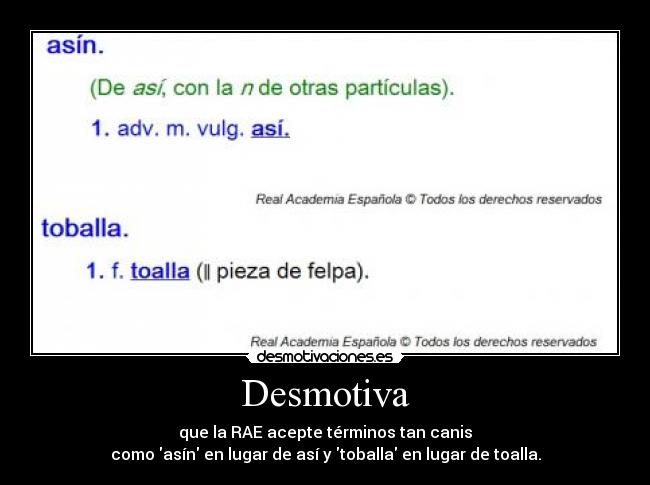 Desmotiva -