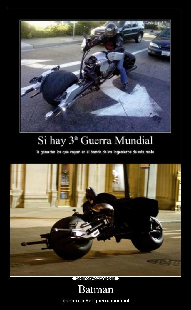 Batman - ganara la 3er guerra mundial
