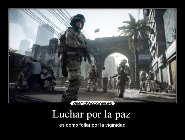 ES LA PAZ es la paz: