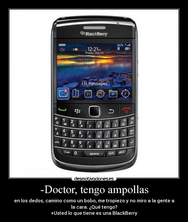 -Doctor, tengo ampollas - 