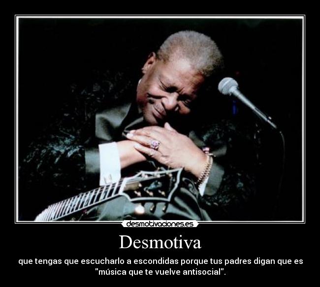 carteles king escuchar desmotiva antisocial desmotivaciones