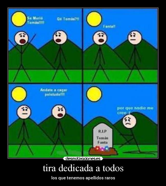 tira dedicada a todos -