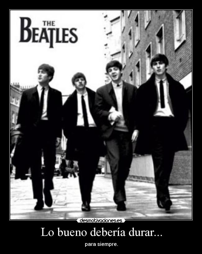 Lo bueno debería durar... - 