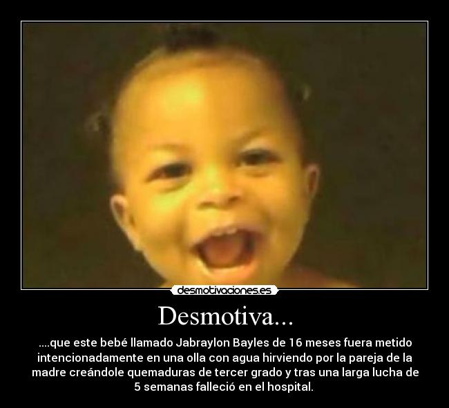Desmotiva... -