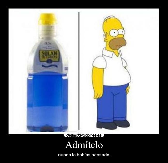 Admítelo - nunca lo habías pensado.