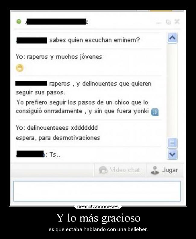 Y lo más gracioso - 