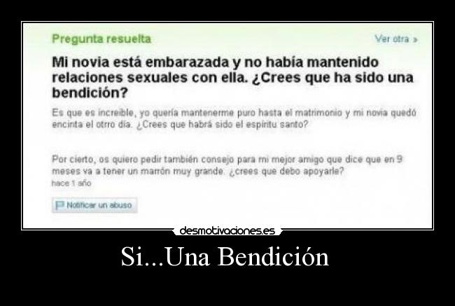 Si...Una Bendición  - 