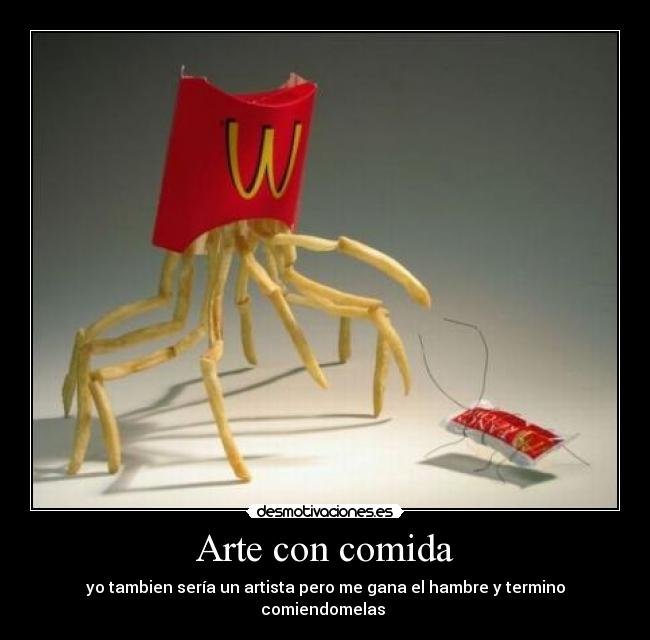 Arte con comida - 