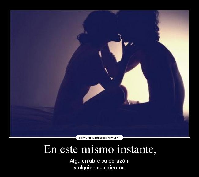 En este mismo instante, - 