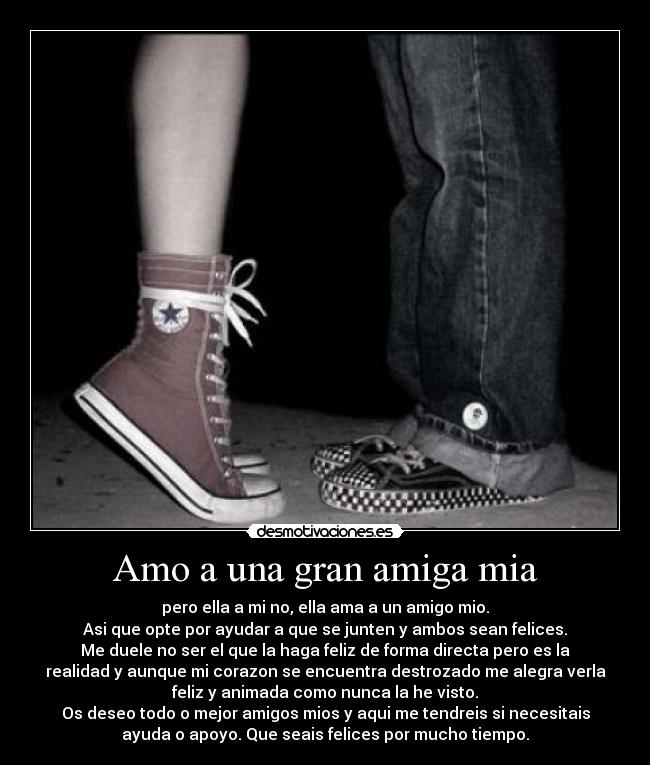 Amo a una gran amiga mia - 