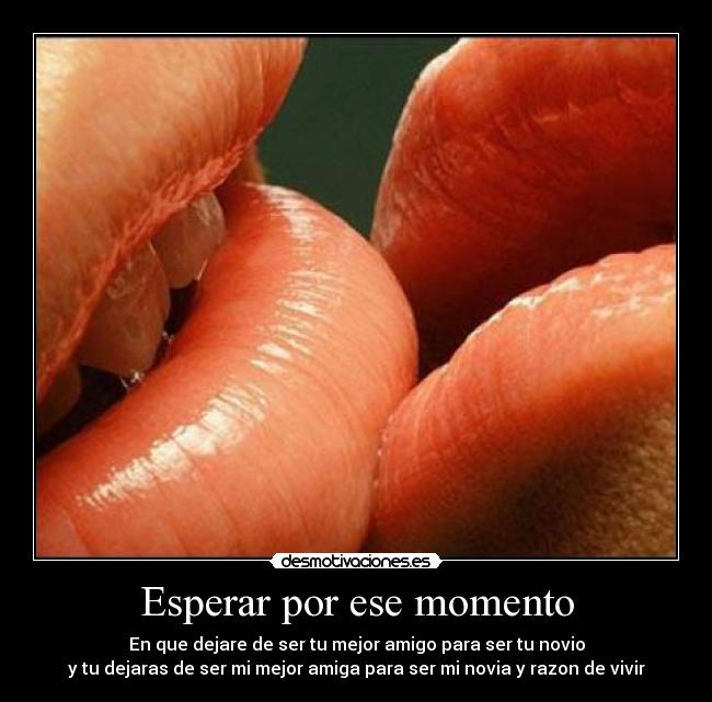 carteles beso desmotivaciones