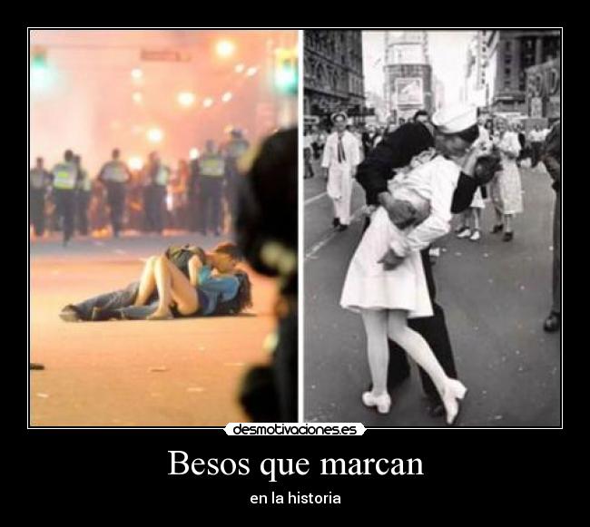 Besos que marcan -