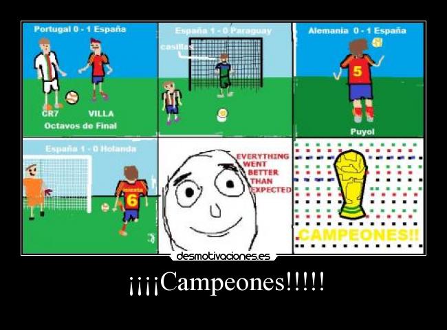 carteles campeones desmotivaciones