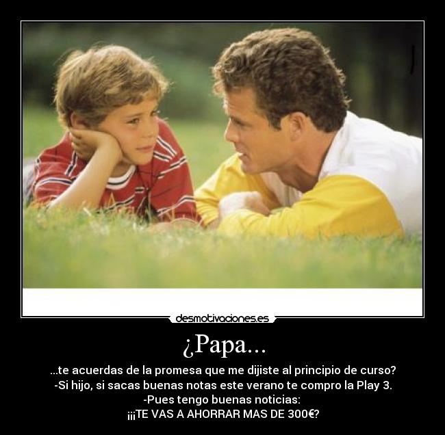 carteles papa desmotivaciones