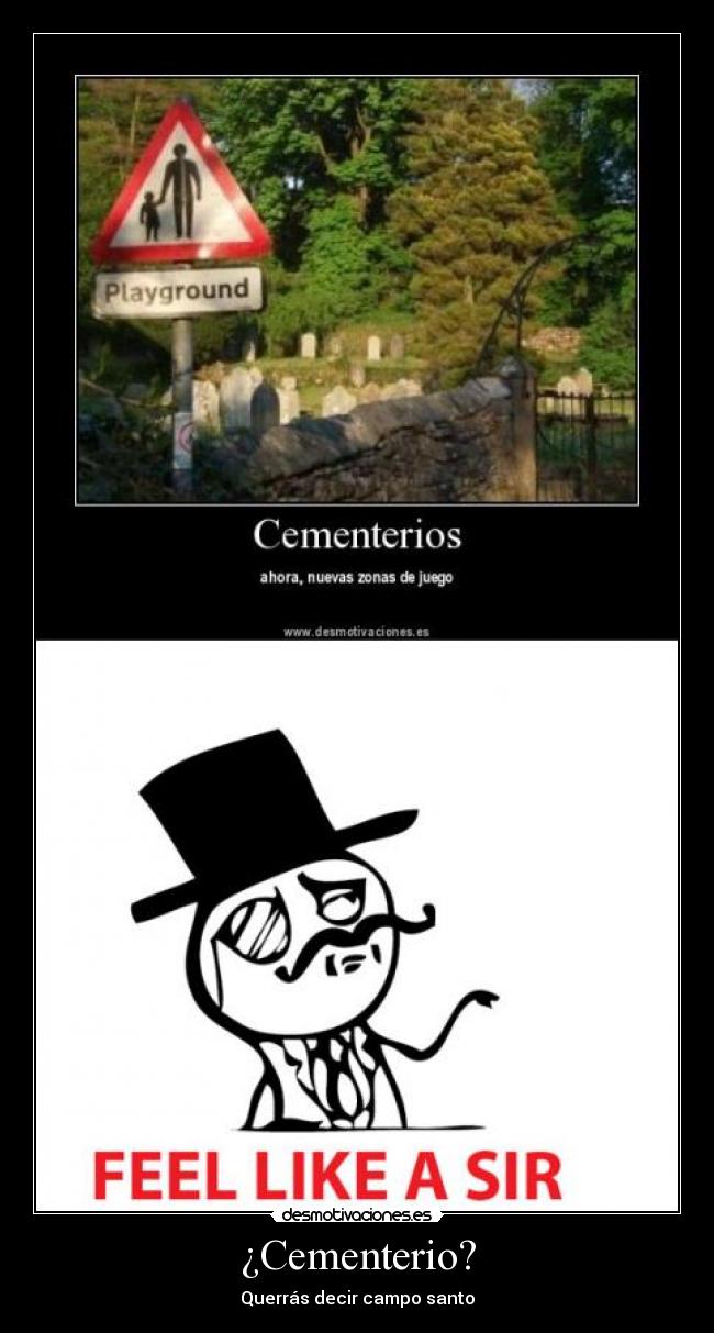 ¿Cementerio? - 