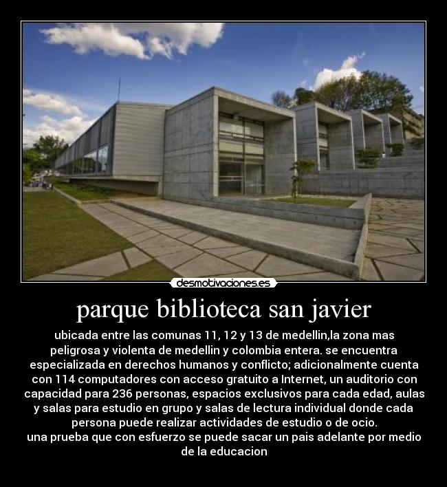 parque biblioteca san javier - 