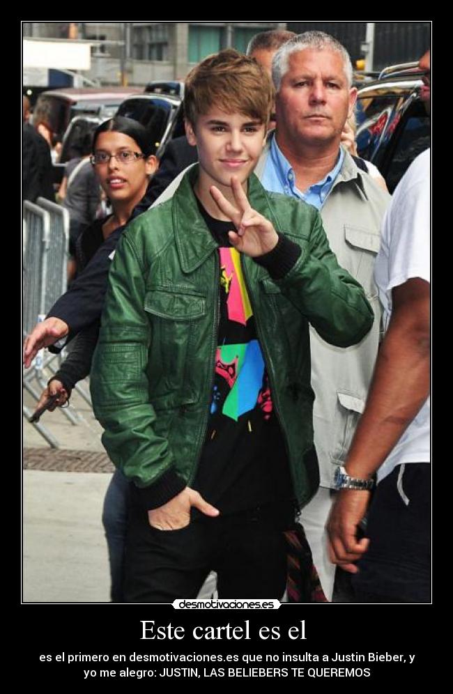 Este cartel es el  - 