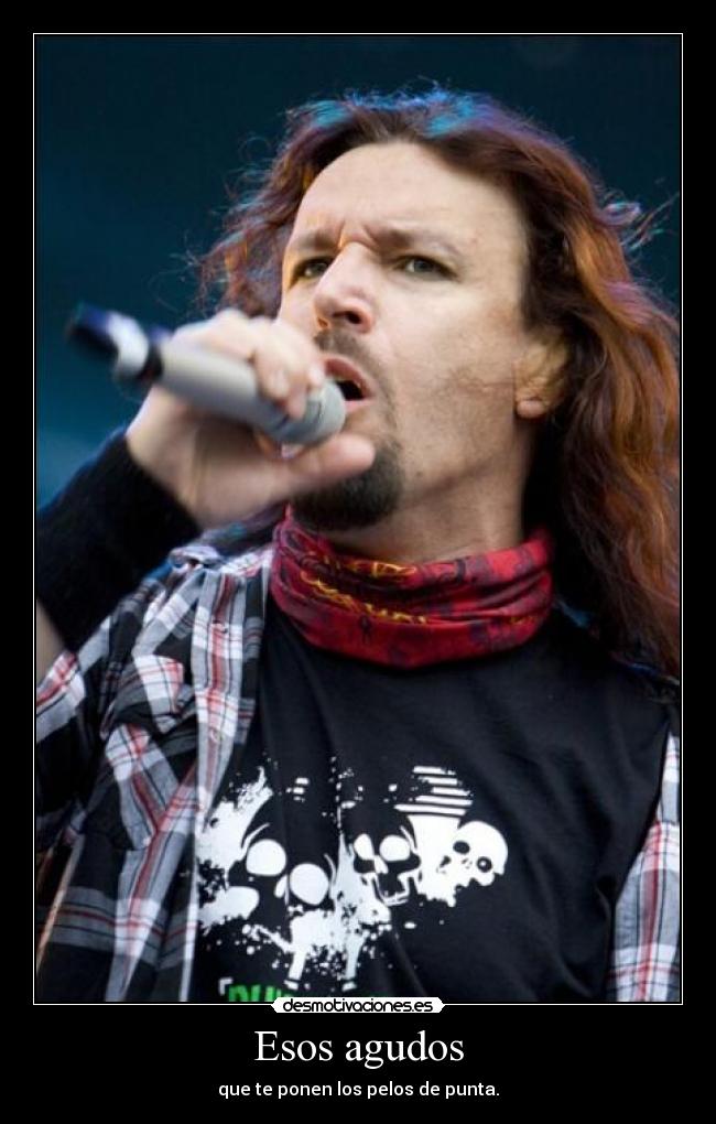 carteles esos agudos que ponen pelos punta tony kakko sonata arctica powermetal desmotivaciones