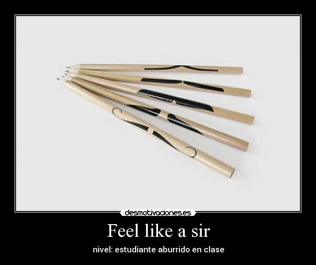 carteles feel like sir1 desmotivaciones