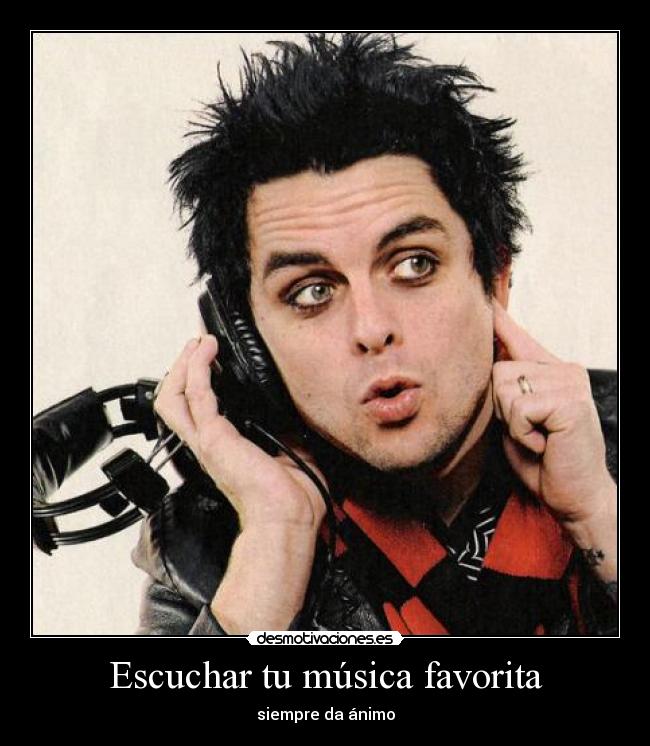 Escuchar tu música favorita -