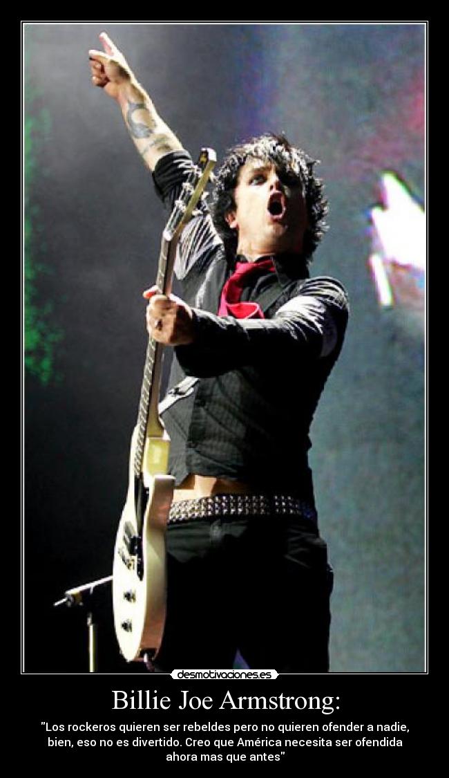 Billie Joe Armstrong: - 