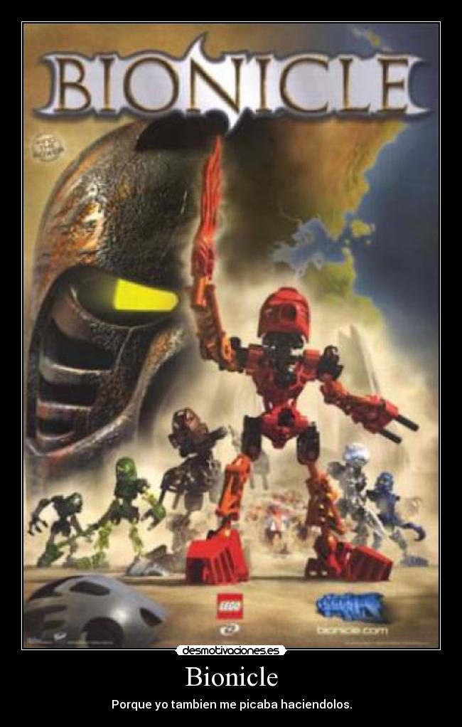 Bionicle - Porque yo tambien me picaba haciendolos.