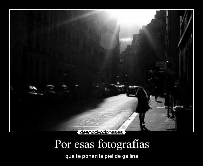 Por esas fotografías - 