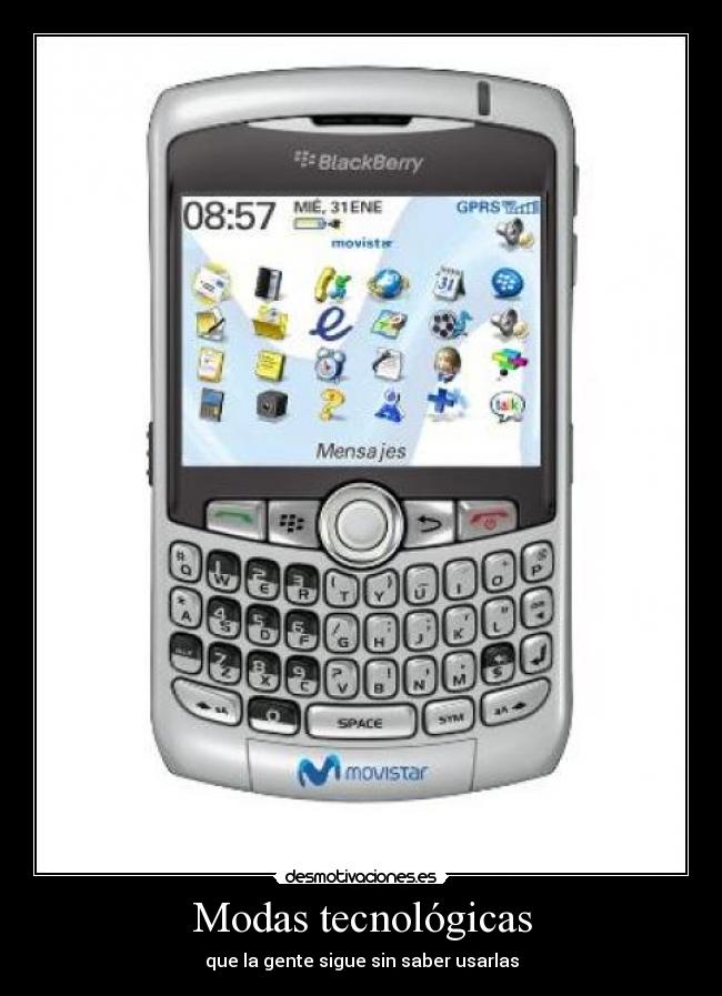 Modas tecnológicas -