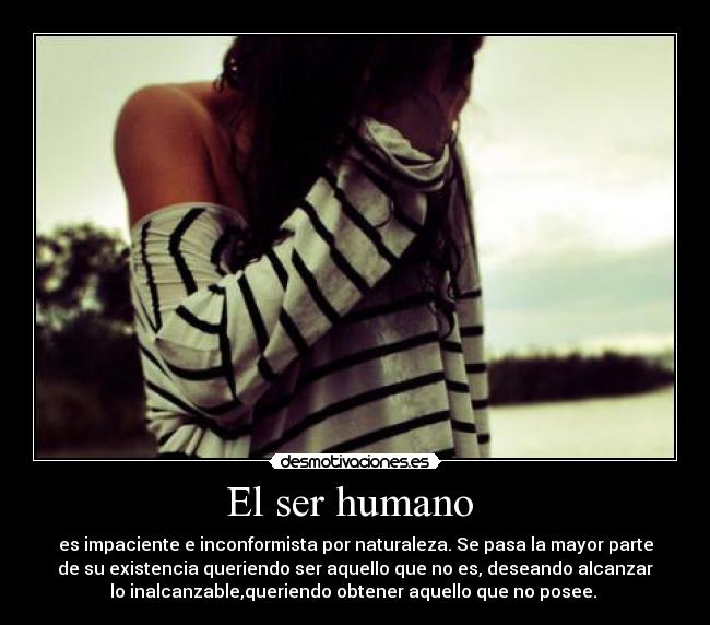 El ser humano  - 