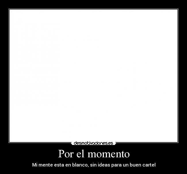 Por el momento - 