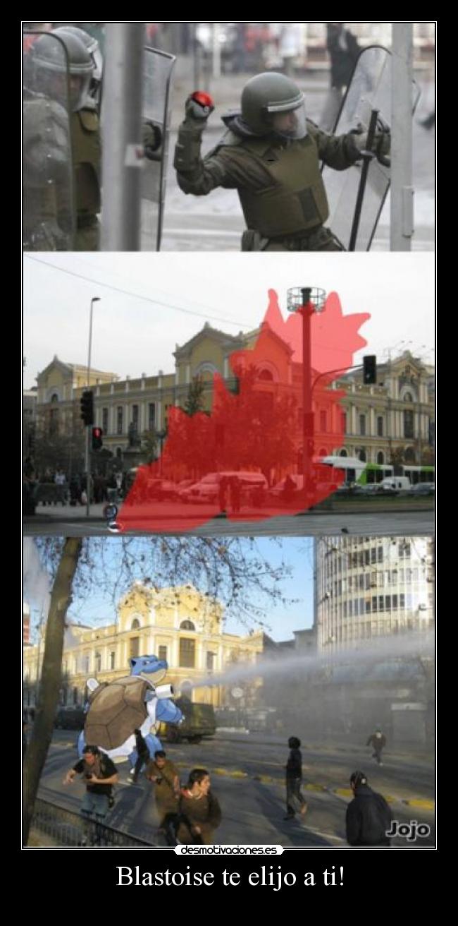 Blastoise te elijo a ti! - 