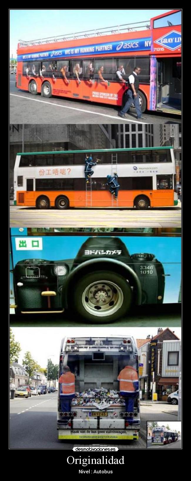 Originalidad - Nivel : Autobus