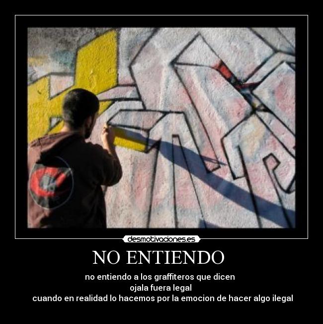 NO ENTIENDO  - 