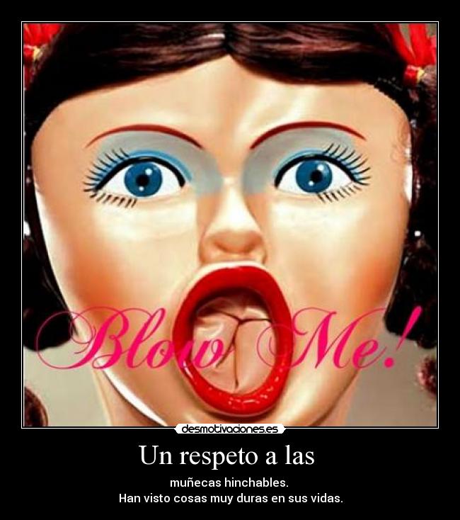 Un respeto a las -