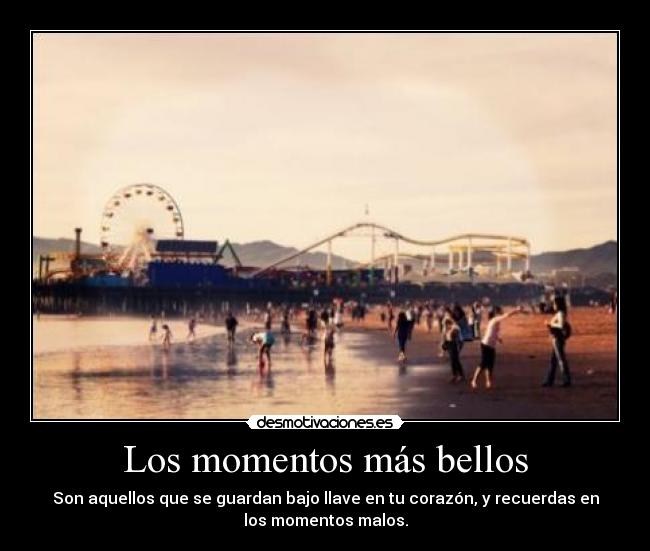Los momentos más bellos -