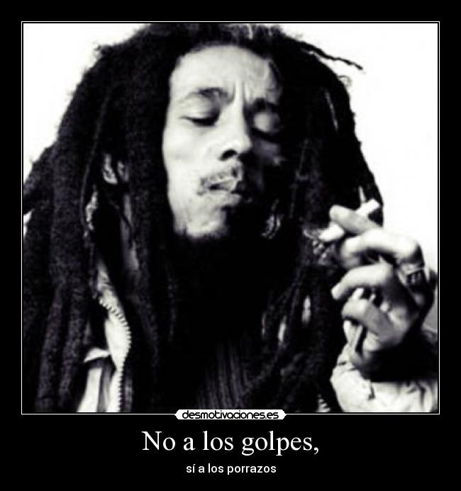 No a los golpes, - 
