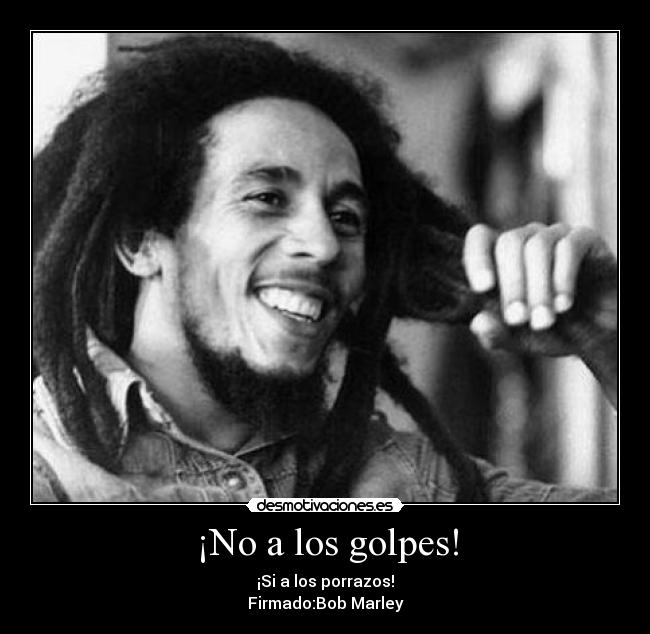 ¡No a los golpes! -