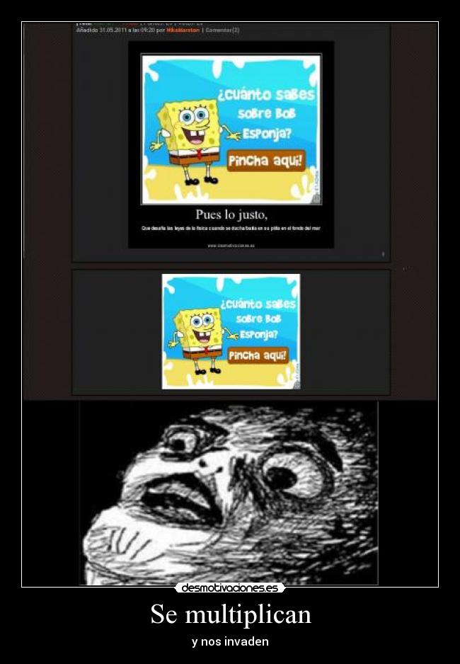 Se multiplican - y nos invaden