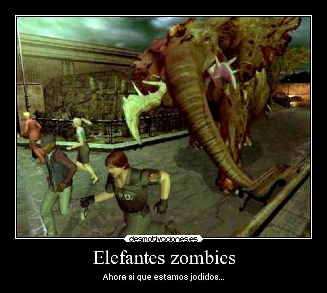 Elefantes zombies - 