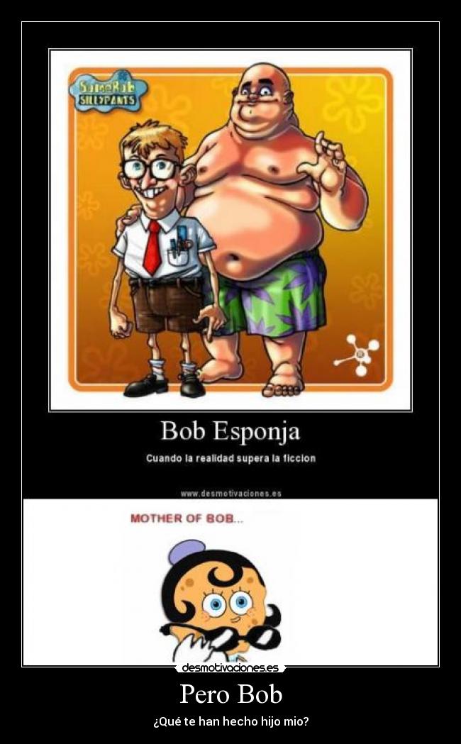 Pero Bob - ¿Qué te han hecho hijo mio?