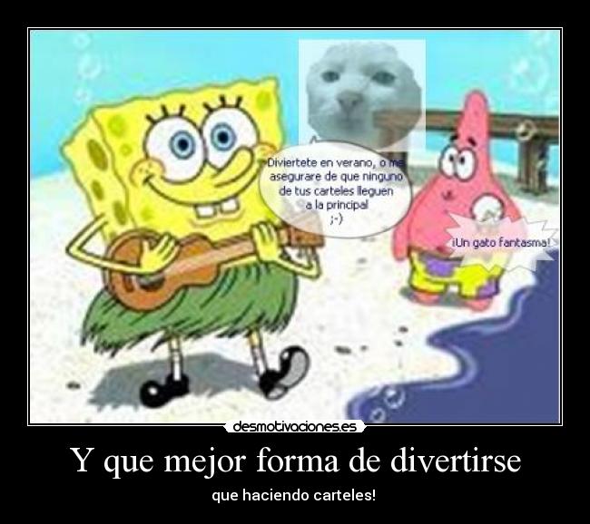 Y que mejor forma de divertirse - 